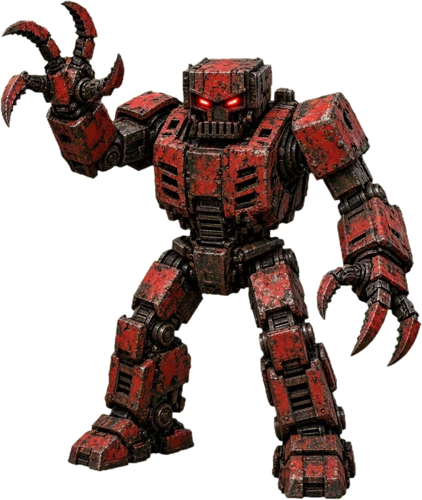Outdated Plans enemy bot attacking